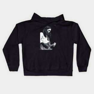 David Gilmour Guitar 3 Kids Hoodie